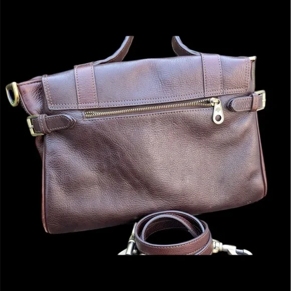 Mulberry Brown and Gold Leather Alexa Purse - Picture 3 of 15